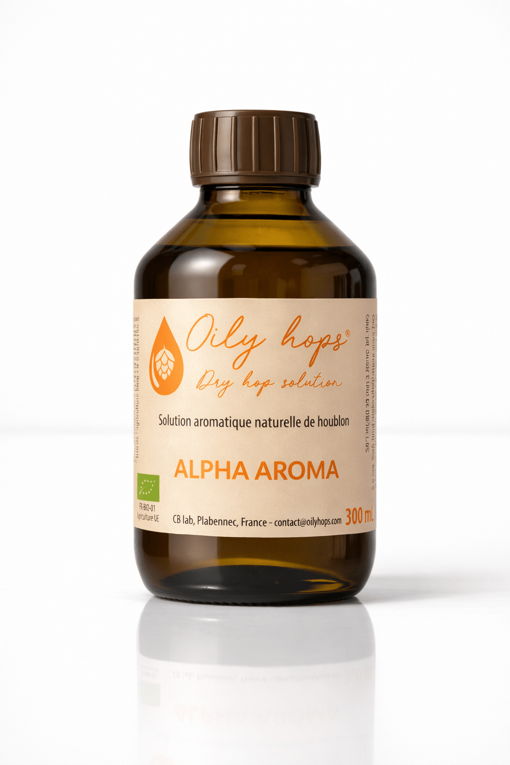 Extrait de houblon Oily hops® ALPHA AROMA Bio pour aromatiser la bière - Oily hops®