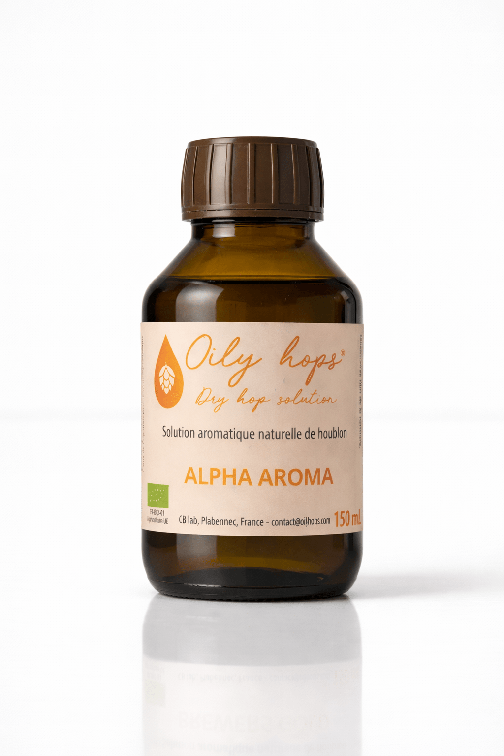 Extrait de houblon Oily hops® ALPHA AROMA Bio pour aromatiser la bière - Oily hops®