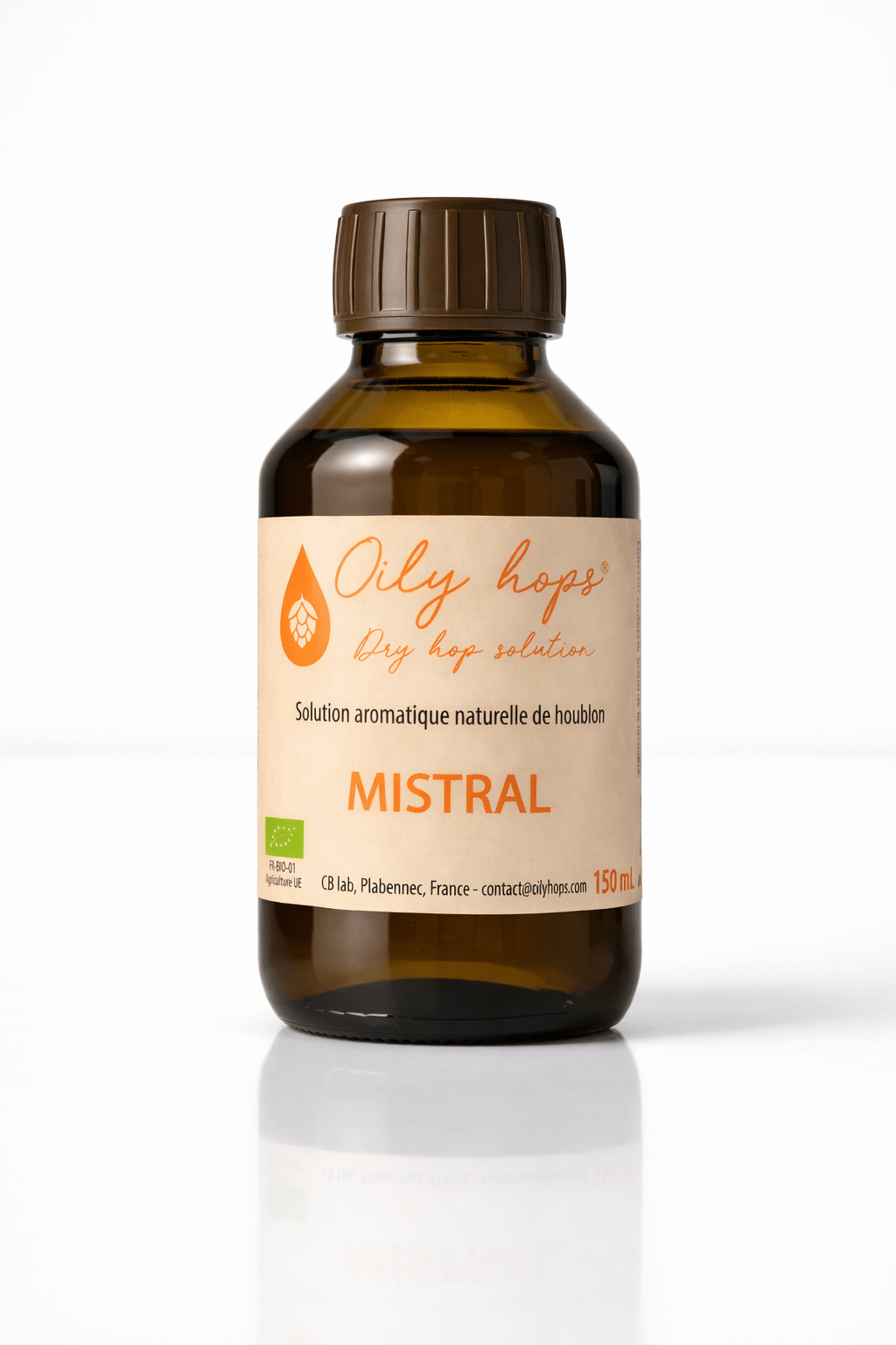 Extrait de houblon Oily hops® MISTRAL Bio pour aromatiser la bière - Oily hops®