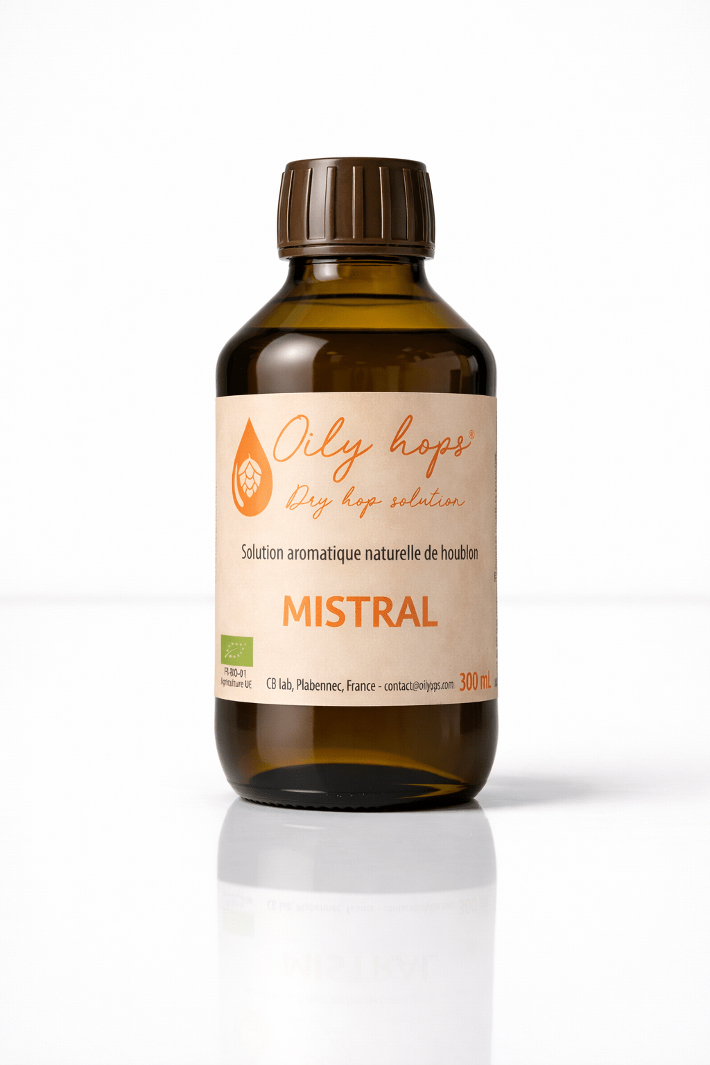 Extrait de houblon Oily hops® MISTRAL Bio pour aromatiser la bière - Oily hops®